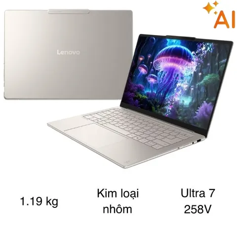 Lenovo Yoga Slim 7 OLED 14ILL10 - 83JX0081VN (Ultra 7 258V, 32GB, 1TB, 2.8K OLED 120Hz, OfficeH24, Win11)