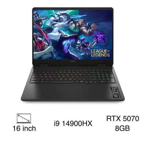 HP Gaming OMEN 16 am0127TX - BX8Y0PA (i9 14900HX, 32GB, 512GB, RTX 5070 8GB, WUXGA 165Hz, Win11)