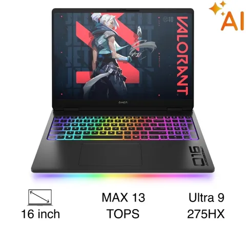 HP Gaming OMEN Max 16 ah0213TX - C1WR2PA (Ultra 9 275HX, 64GB, 2TB, RTX 5080 16GB, WQXGA OLED 240Hz, OfficeH24, Win11)