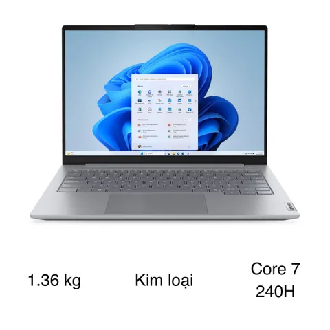 Lenovo ThinkBook 14 G8 - 21SG007TVN (Core 7 240H, 16GB, 512GB, WUXGA, Win11)