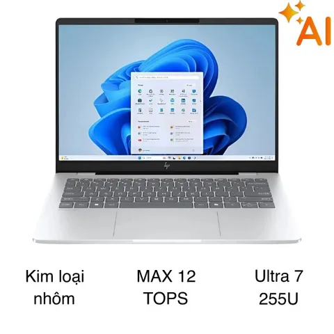 HP OmniBook 7 14 fr0027TU - C1MN1PA (Ultra 7 255U, 16GB, 512GB, 2K, OfficeH24+365, Win11)