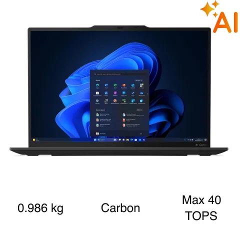 Lenovo ThinkPad X1 Carbon Gen 13 - 21NS0107VN (Ultra 5 226V, 16GB, 512GB, 2.8K OLED 120Hz, Win11Pro)
