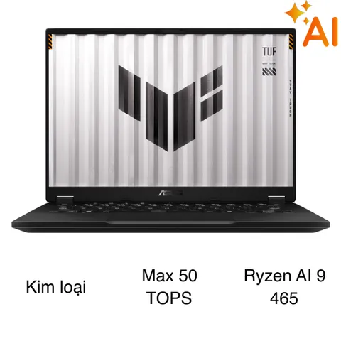 Asus TUF Gaming A14 FA401GM - RG013W (R9 AI 465, 32GB, 1TB, RTX 5060 8GB, WQXGA 165Hz, Win11)