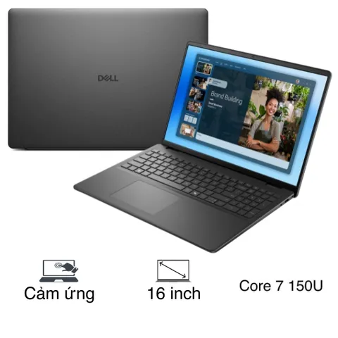Dell 16 DC16250 - DC16250-C7U161W11BLU-27 (Core 7 150U, 16GB, 1TB, Full HD+, OfficeHS24+365, Win11)