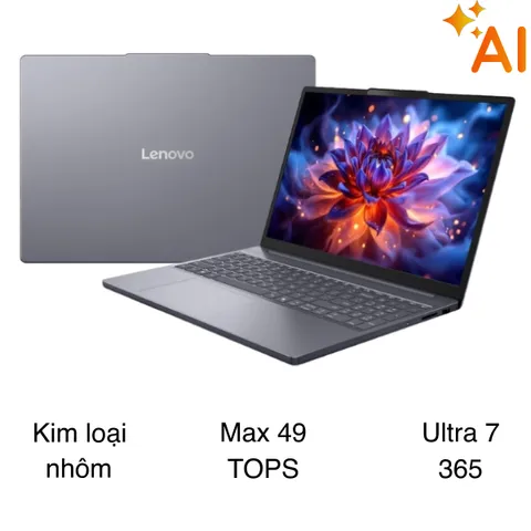 Lenovo IdeaPad Slim 3 15IPH11 - 83UR00A5VN (Ultra 7 355, 16GB, 512GB, WUXGA, Win11)