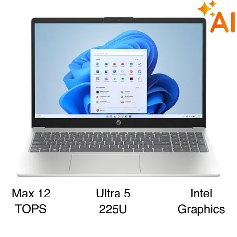 HP 15 fd2127TU - D72CCPA (Ultra 5 225U, 16GB, 512GB, Full HD, Win11)