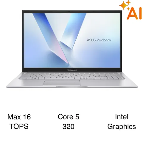 Asus Vivobook 15 X1504MA - BQ385W (Core 5 320, 16GB, 512GB, Full HD, Win11)