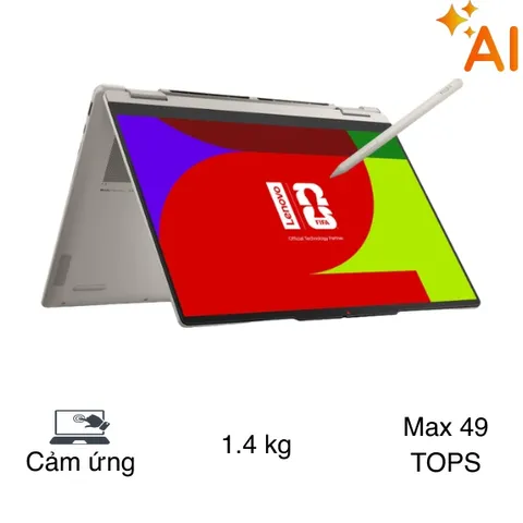 Lenovo Yoga 7 2in1 14IPH11 - 83TC002MVN (Ultra 7 355, 32GB, 512GB, WUXGA OLED, Cảm ứng, OfficeH24+365, Win11)