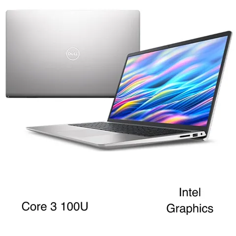 Dell 15 DC15250 - DC5C3259W1-2Y (Core 3 100U, 8GB, 512GB, Full HD 120Hz, OfficeHS24+365, Win11)