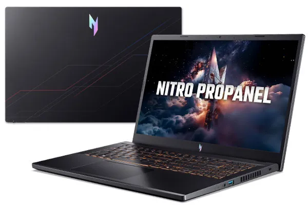 Acer Gaming Nitro ProPanel ANV15-52-78MD - NH.QZ9SV.007 (Core 7 240H, 16GB, 512GB, RTX 5050 8GB, Full HD 180Hz, Win11)