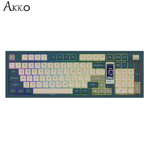 Bàn Phím Cơ Bluetooth Akko 5098B Santorini V3 Piano Pro
