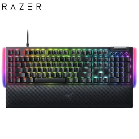 Bàn Phím Cơ Có Dây Gaming Razer BlackWidow V4 Yellow Switch