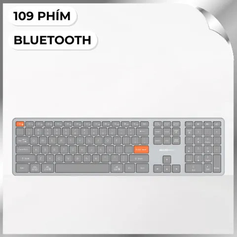 Bàn Phím Bluetooth MicroPack K-310W - Cam