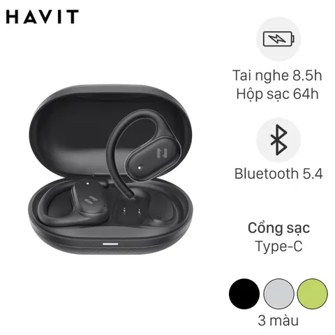 Tai nghe Bluetooth Open-Ear True Wireless Havit OWFIT 02A