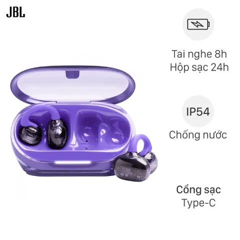 Tai nghe Bluetooth Open-Ear OWS JBL Soundgear CLIPS