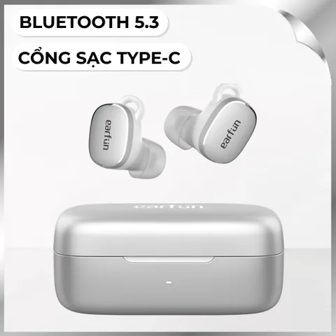 Tai nghe Bluetooth True Wireless Earfun Free Pro 3 - Trắng