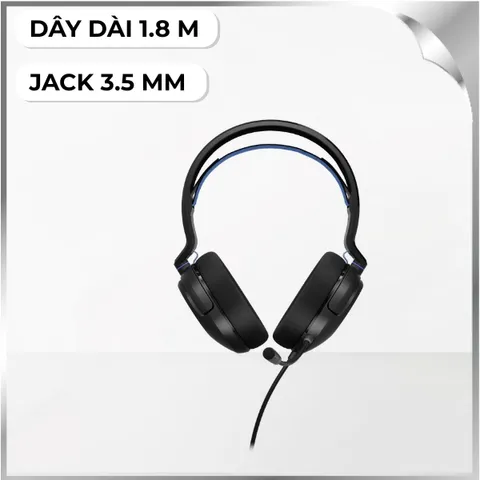 Tai nghe Chụp Tai Gaming Corsair HS35 V2 Blue/CA-9011383-AP