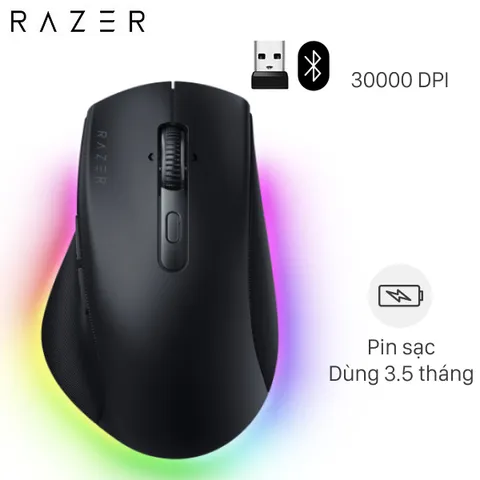 Chuột sạc Bluetooth Gaming Razer Pro Click V2