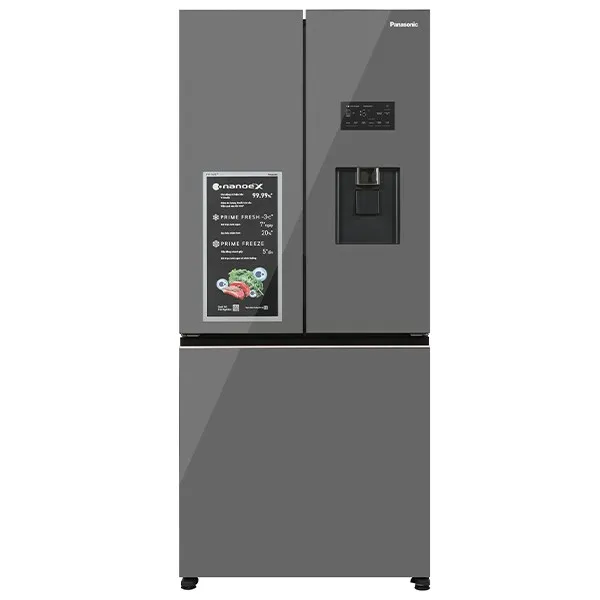 Tủ lạnh Panasonic Inverter 495 lít Multi Door PRIME+ Edition NR-CW530XMMV