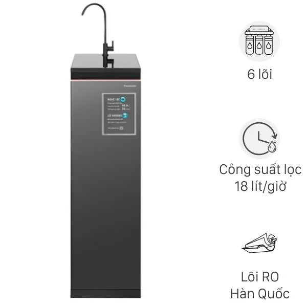 Máy lọc nước RO Panasonic TK-CA812M-VN 6 lõi
