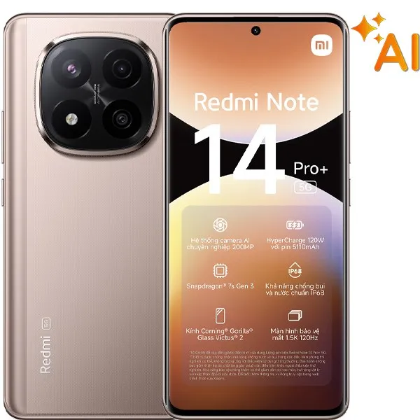Xiaomi Redmi Note 14 Pro+ 5G 12GB/512GB