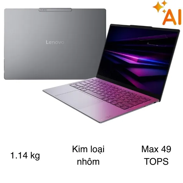 Lenovo Yoga Slim 7 OLED 14IPH11 (Ultra 7 355, 32GB, 1TB, WUXGA OLED, OfficeH24+365, Win11)