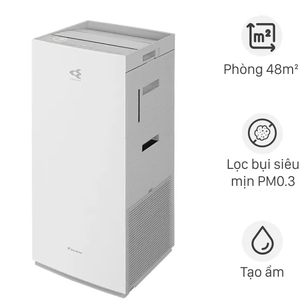 Máy lọc không khí tạo ẩm Daikin MCK70ZVM7-W 82W