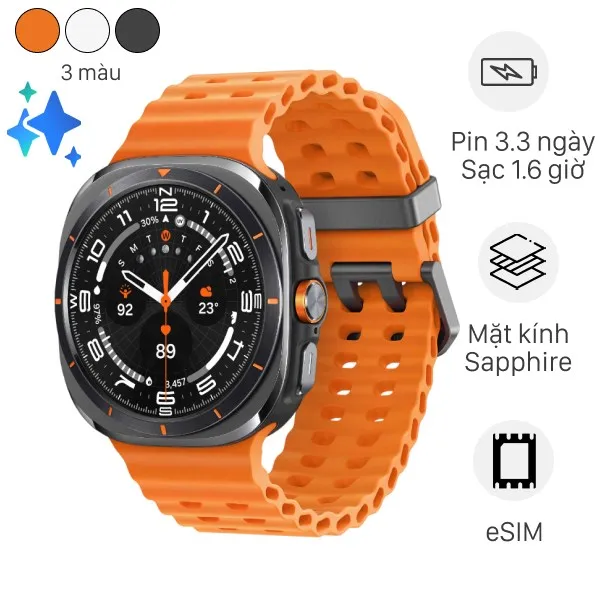 Samsung Galaxy Watch Ultra LTE 47mm dây silicone