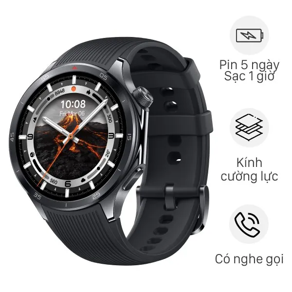 Oppo Watch X2 46mm dây da