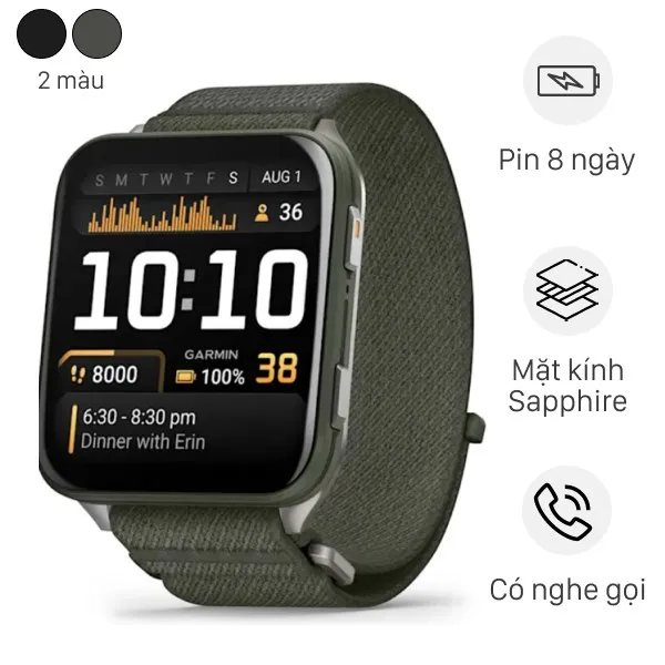 Garmin Venu X1 Sapphire 51.2mm dây nylon