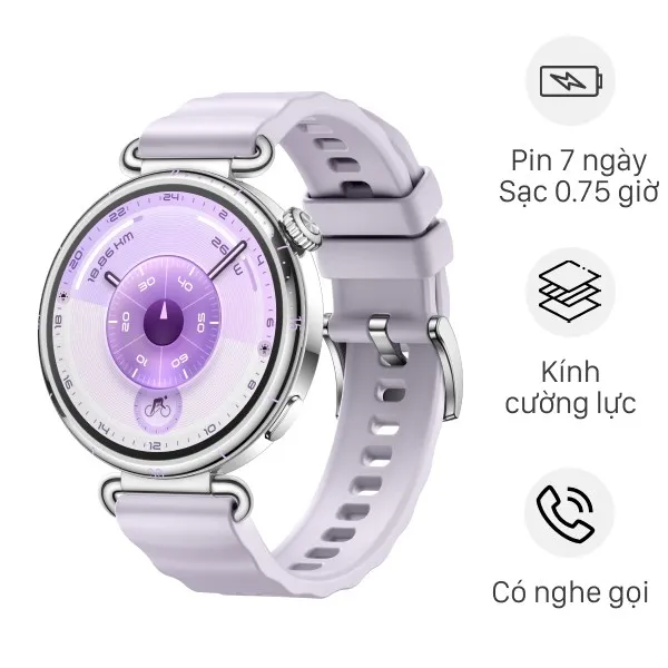 Huawei Watch GT 6 41mm viền thép dây da
