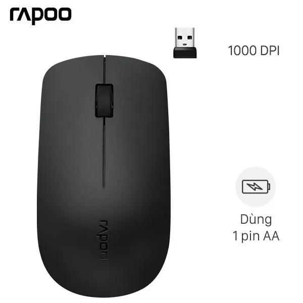Chuột Không dây Rapoo M20 Plus