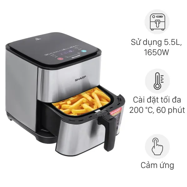 Nồi chiên không dầu Sharp 7 lít KF-AF70EV-ST