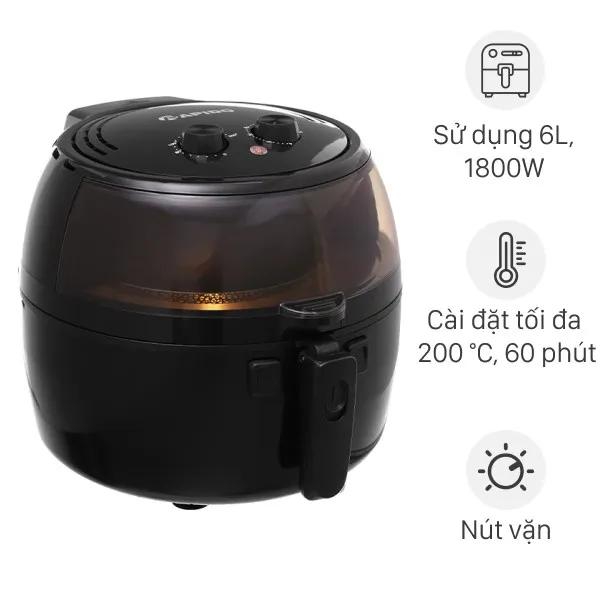Nồi chiên không dầu Rapido 6.5 lít RAF6.5M2