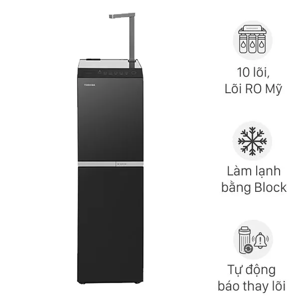 Máy lọc nước RO nóng nguội lạnh Hydrogen Toshiba TWP-W2396SVN(M) 10 lõi