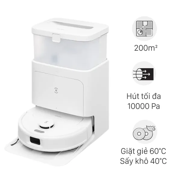Robot hút bụi lau nhà Ecovacs Deebot N30 PRO OMNI