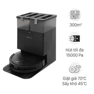 Robot hút bụi lau nhà Ecovacs Deebot T50 Pro OMNI - Đen