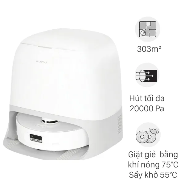 Robot hút bụi Roborock Qrevo Curv 2 Flow