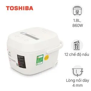 Nồi cơm điện tử Toshiba 1.8 lít RC-18DR5UVN(H)