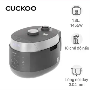 Nồi cơm áp suất cao tần Cuckoo 1.8 lít CRP-LHBR1000F