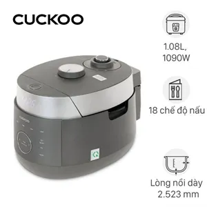 Nồi cơm áp suất cao tần Cuckoo 1.08 lít CRP-LHBR0600F