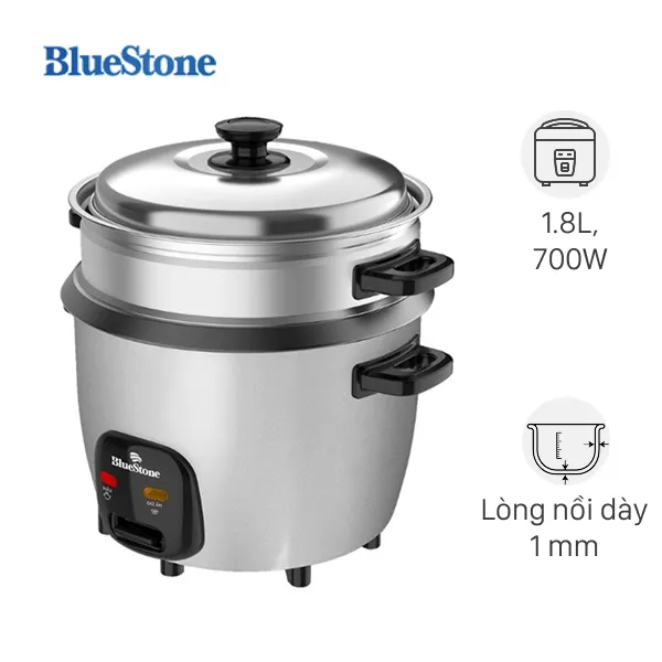 Nồi cơm nắp rời Bluestone 1.8 lít CRB-5419