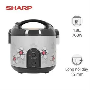 Nồi cơm nắp gài Sharp 1.8 lít KS-NR191STV