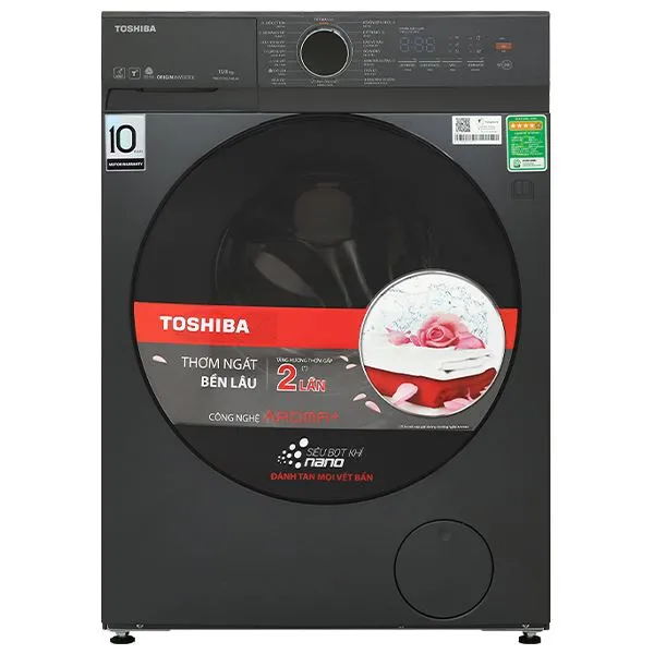 Máy giặt sấy Toshiba Inverter giặt 13 kg - sấy 8 kg TWD-T21BU140UWV(MG)