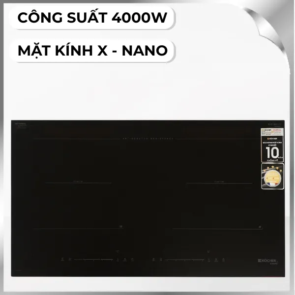 Bếp từ đôi âm Kocher X Nano 6 Plus 4000W