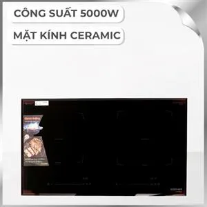Bếp từ đôi âm Kocher DI-336 Pro 5000W