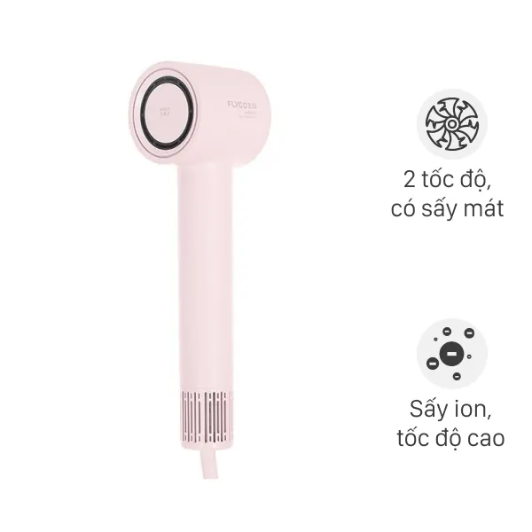 Máy sấy tóc tốc độ cao Flyco FH6370