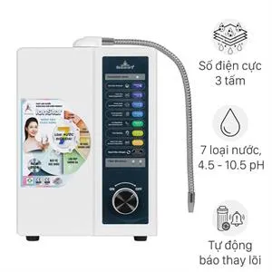 Máy lọc nước điện giải ion kiềm ROBOT IonStar 3X 3 tấm điện cực