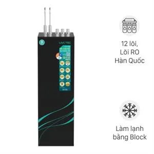Máy lọc nước RO nóng nguội lạnh Hydrogen Livotec 828 12 lõi