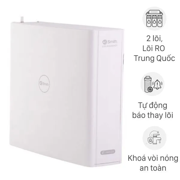 Máy lọc nước RO nóng nguội AOSmith LUX-AOU800HOT 2 lõi